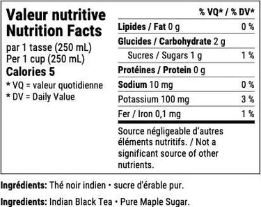 Camellia Sinensis | Thé à l'érable - sac de 65gr Camellia Sinensis