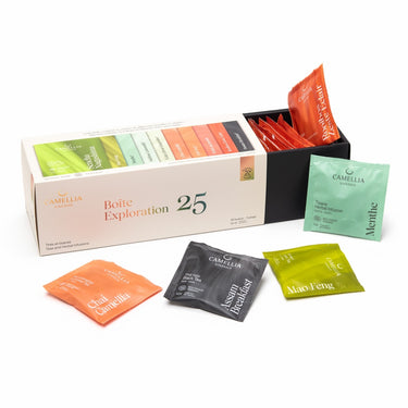 Camellia Sinensis | Boîte Exploration thés et tisanes - 25 sachets