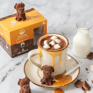 Poseidn | Dulce de Leche Hot Chocolate Bomb 3D - Box of 6