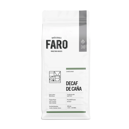 Brûleries Faro | Colombien Décaféiné naturel au sucre de canne - 454gr