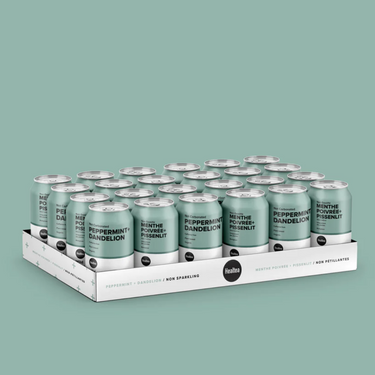 The HealTea | Non-Sparkling Wild Herbal Drink - Peppermint Dandelion 355ml
