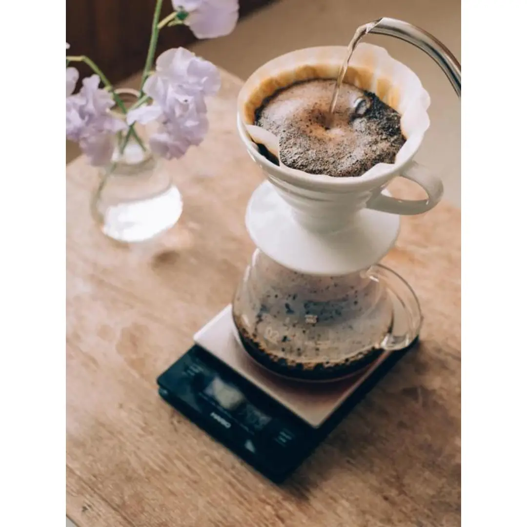 Hario | Balance digitale métal Eight Ounce Coffee