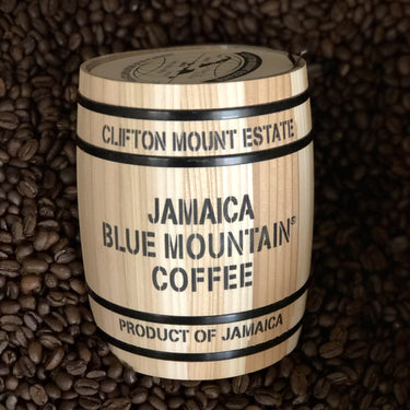 Mini Baril Jamaica Blue Mountain pour conserver son café