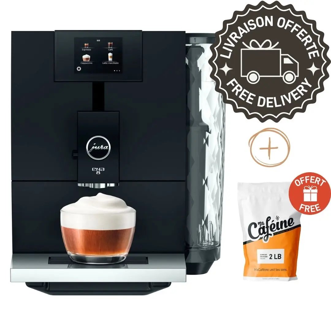 Jura | Ena 8 Piano Black Les Importations Edika