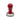 Lelit | Stainless steel tamper 58 mm red wooden handle