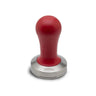 Lelit | Tasseur à café (tamper) en acier inoxydable avec manche bois rouge 58.55 mm Les Importations Edika