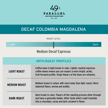 49th Parallel | Decaf Colombia Magdalena grain 340gr