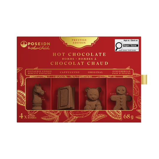 Poseidn- coffret prestige chocolats chauds
