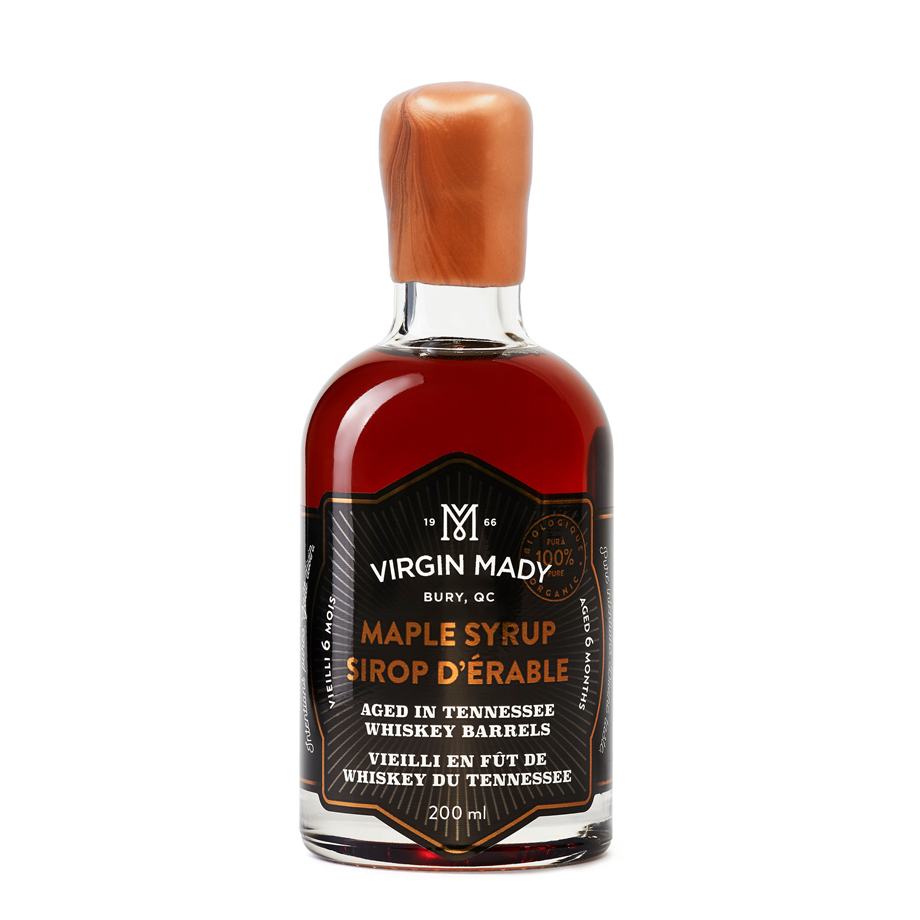 Virgin Mady | Lot of two organic maple syrup aged in whiskey