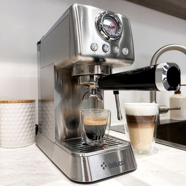 Bellucci | Machine à café manuelle compacte semi-automatique Aroma