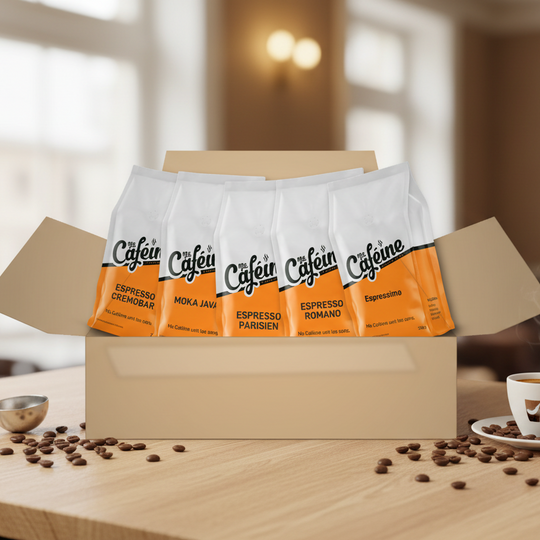 Boite découverte de 5 sacs Ma Caféine 200 gr