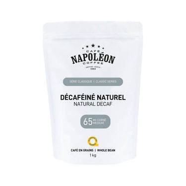 Café Napoléon | Décaféiné Naturel à l'eau mi-noir 1kg