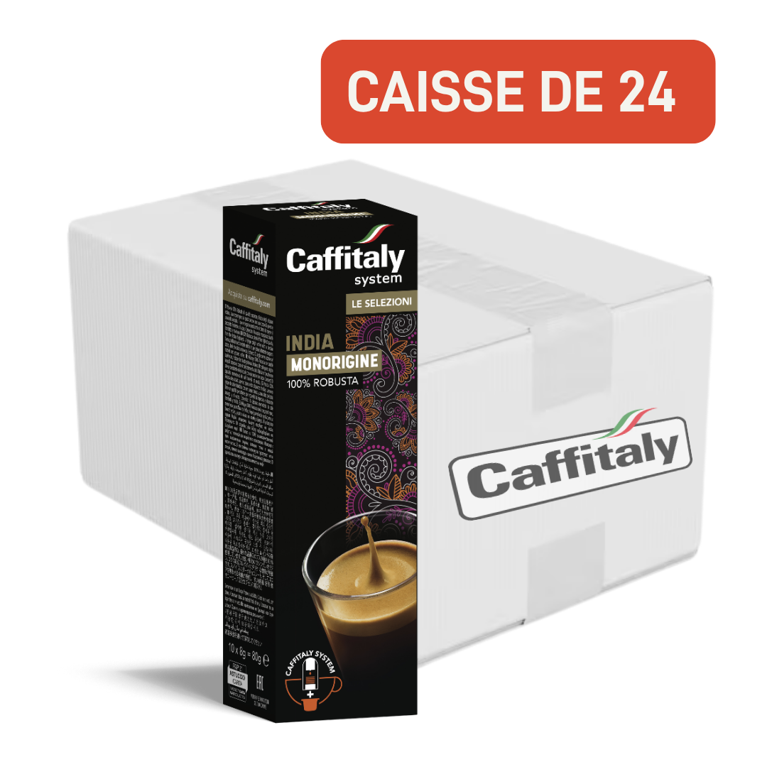 Caffitaly | India - caisse de 24