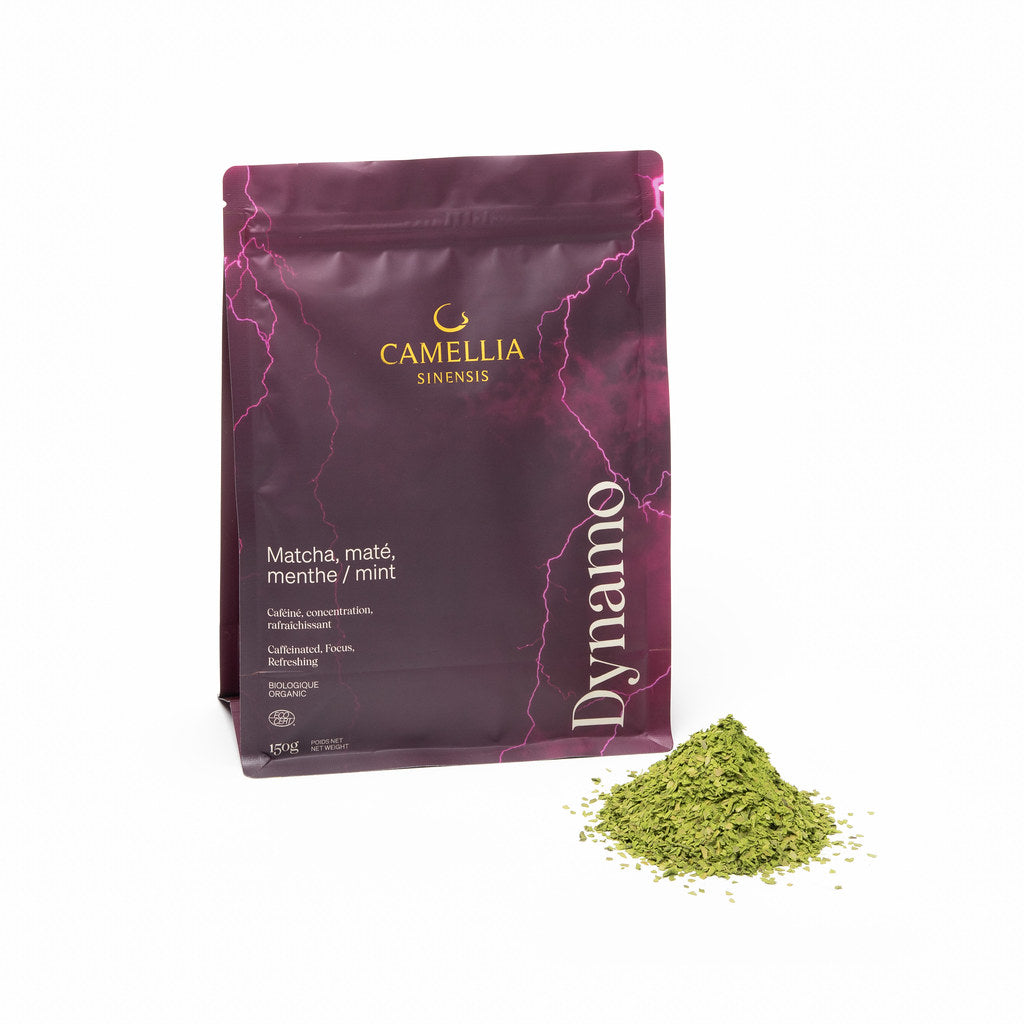 Camellia Sinensis | Dynamo biologique - Matcha , Maté et Menthe - 150gr