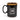 Black mug Escape from routine at Chalet 17oz