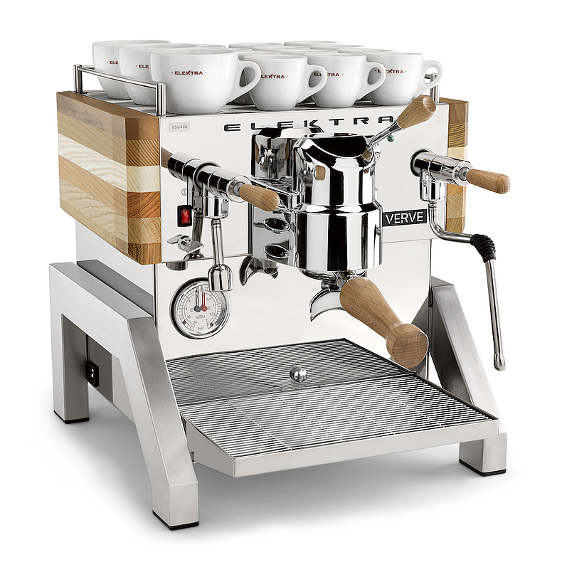 Elektra | Machine espresso Verve bois et acier