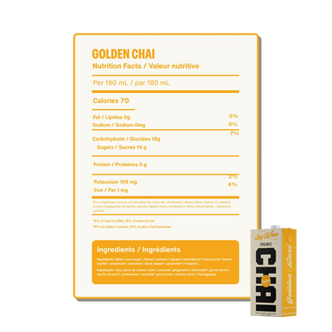 Say When | Thé Chai concentré biologique - Golden - Unité