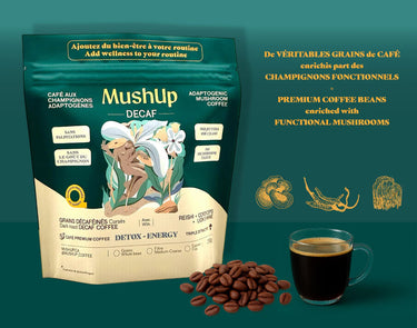 Infos MushUp Décaf café en grain