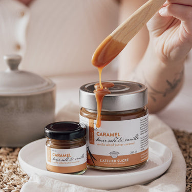 Lifestyle Tartinade Caramel vanille de Chef Langlois