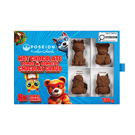 Poseidn coffret Super Héros face