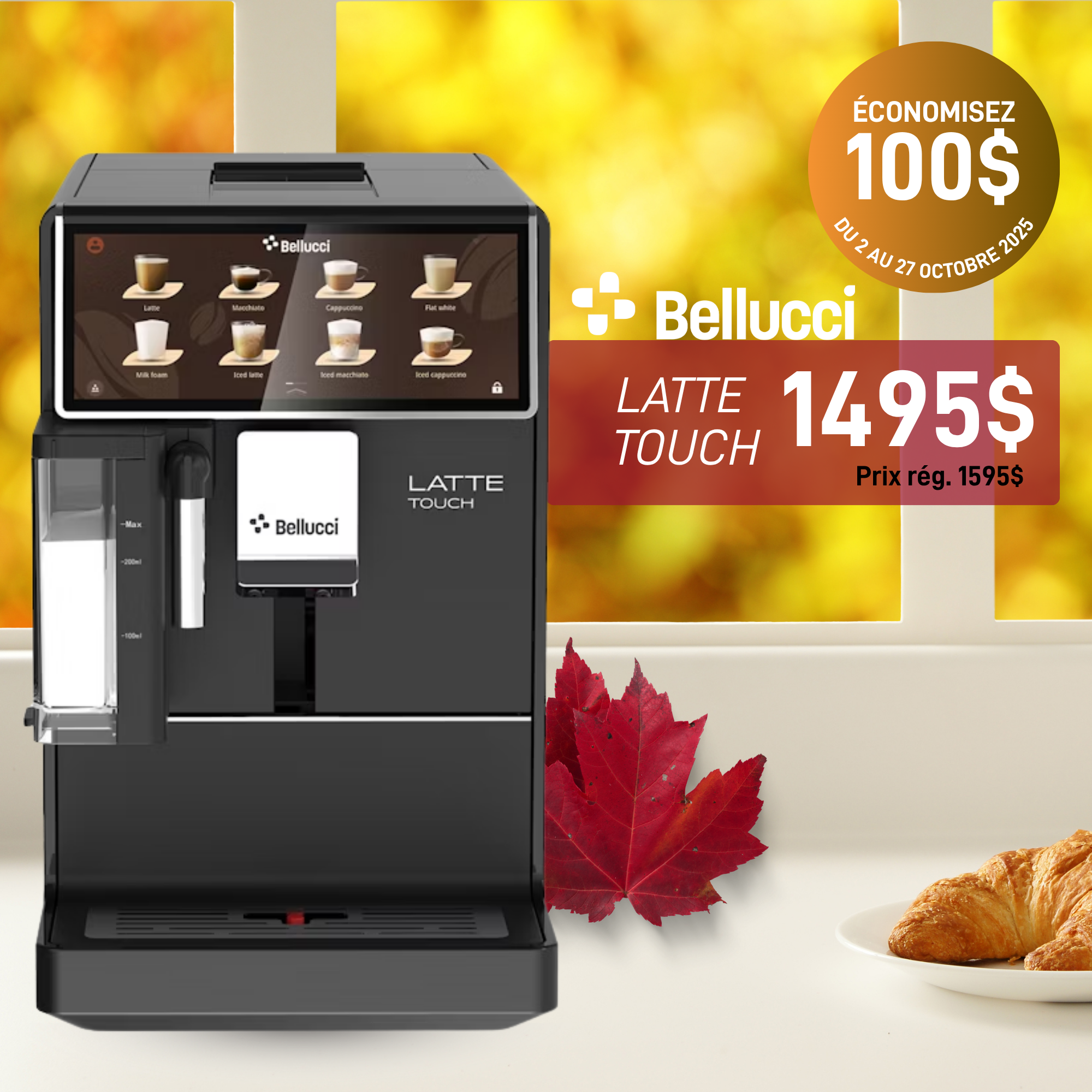 Bellucci | machine automatique Latte Touch