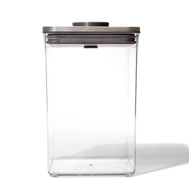 OXO | Large Stainless Steel Lidded Container POP 2.0 - 4.2 Liters