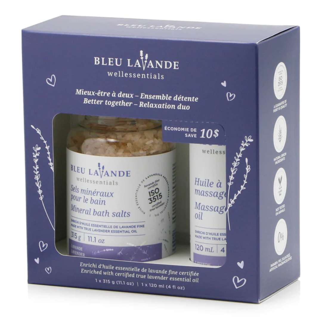 Bleu Lavande | Wellness for Two - Relaxation kit