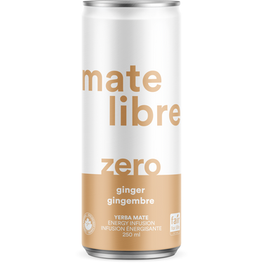 Mate Libre | Gingembre Zéro - canne 250 ml