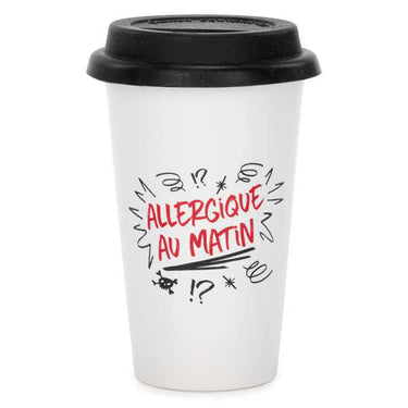 Travel Mug Morning Allergic