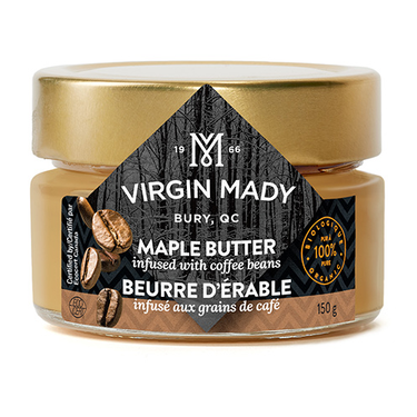 Virgin Mady | Beurre d'érable infusé au café - 150 gr