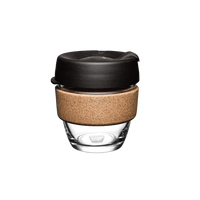 KeepCup | Tasse en verre 8 oz Noire & Liège