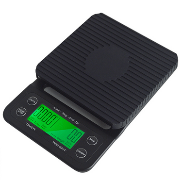 Digital scale with extraction timer