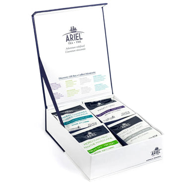 Ariel | Coffret Collection Découverte 28 sachets thés et tisanes Terra Café Et Thé Ltee