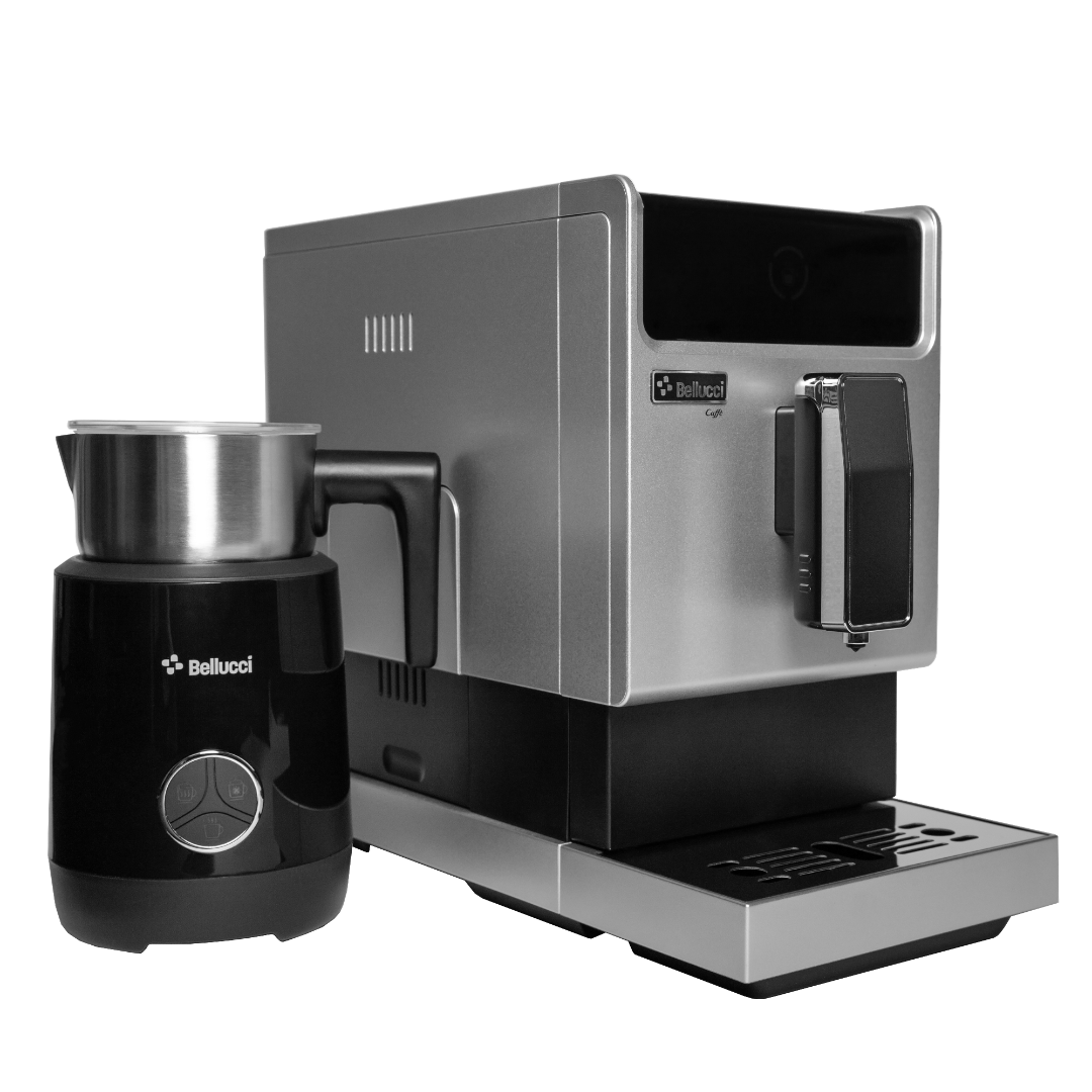 Bellucci Slim Caffe avec mousseur à lait Latte Pro