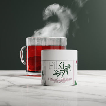 PilKi | Labrador Tea Infusion - Beet &amp; Poppy