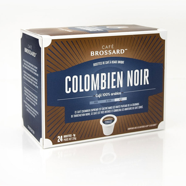 Cafe Brossard | Columbia Black Keurig K-Cup Coffee Pods