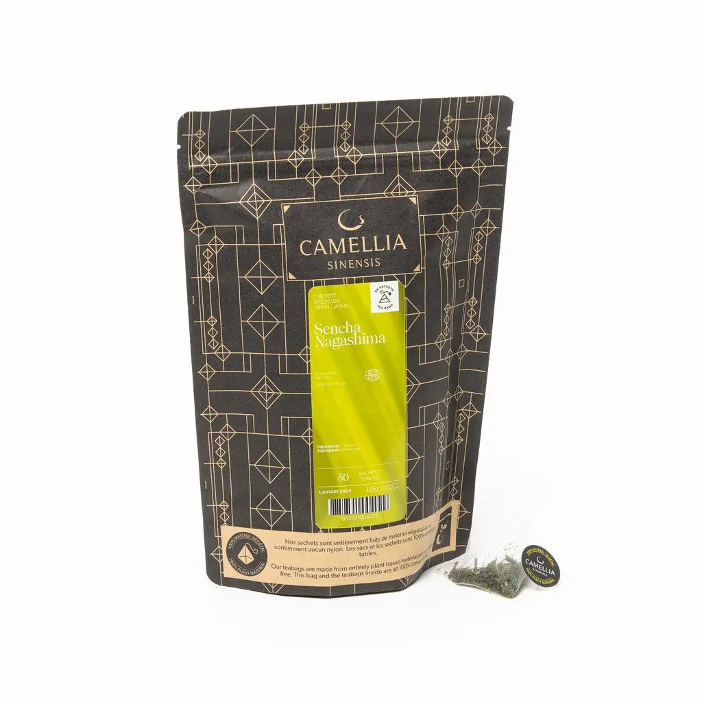 Camellia Sinensis | Sencha Nagashima bio & équitable - 50 sachets Camellia Sinensis