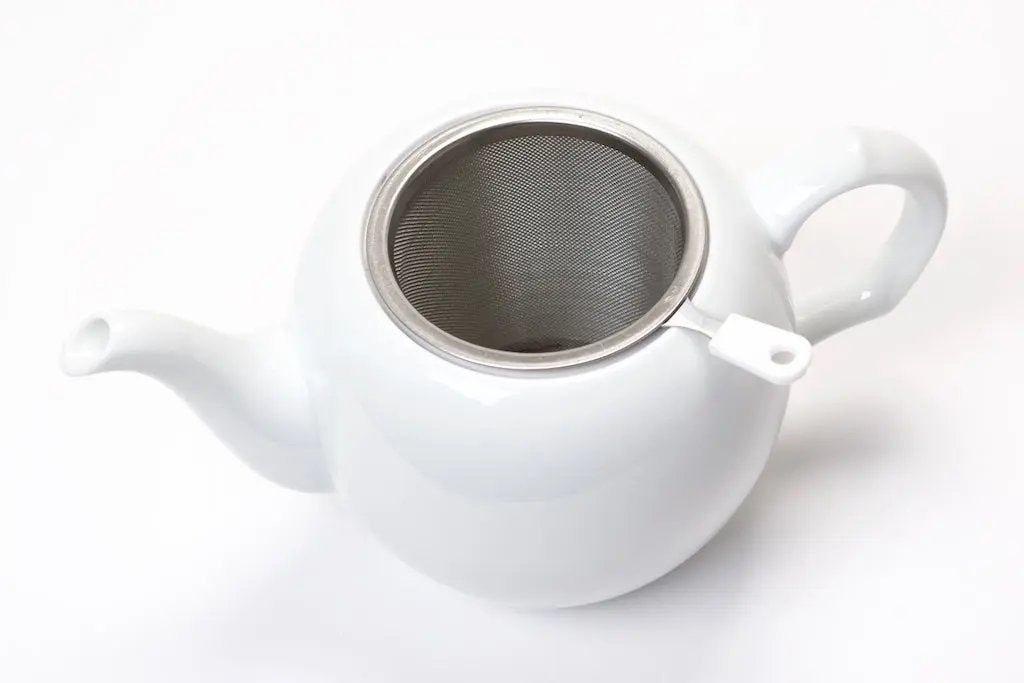 Camellia Sinensis | Théière blanche en porcelaine Camellia Sinensis