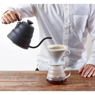 Hario | Bouilloire noire 1.2L Buono Eight Ounce Coffee