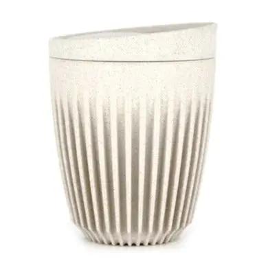 HuskeeCup | La tasse recyclée! 8oz (Blanc) Eight Ounce Coffee