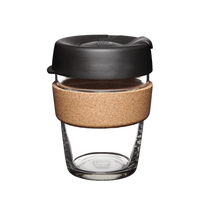 KeepCup | Tasse en verre 12 oz Noire & Liège