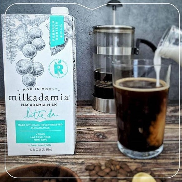 Milkadamia | Boisson de Macadamia Latte da Barista