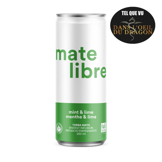 Mate Libre | Mint & Lime - 250 ml cane