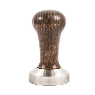 Motta | Tasseur à café (tamper) avec manche en bois et base inox 53 mm
