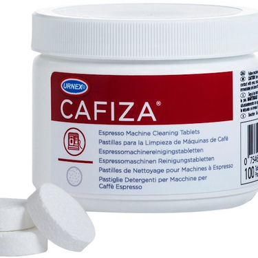 Urnex | Boîte de 100 pastilles de nettoyage Cafiza E16 1.2gr pour machine à café