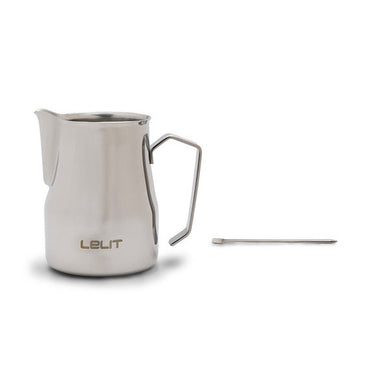 Lelit | Stainless Steel Milk Frother 350 ml with latte pen art