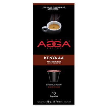Agga | Espresso Kenya AA - box of 10 Nespresso® compatible capsules