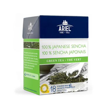 Ariel | Thé Vert 100% Sencha Japonais - 18 sachets