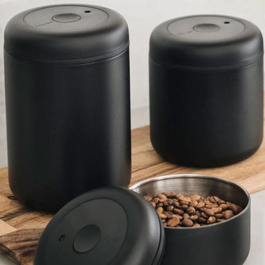 Fellow | Atmos Black Matte Coffee Container 0.7L