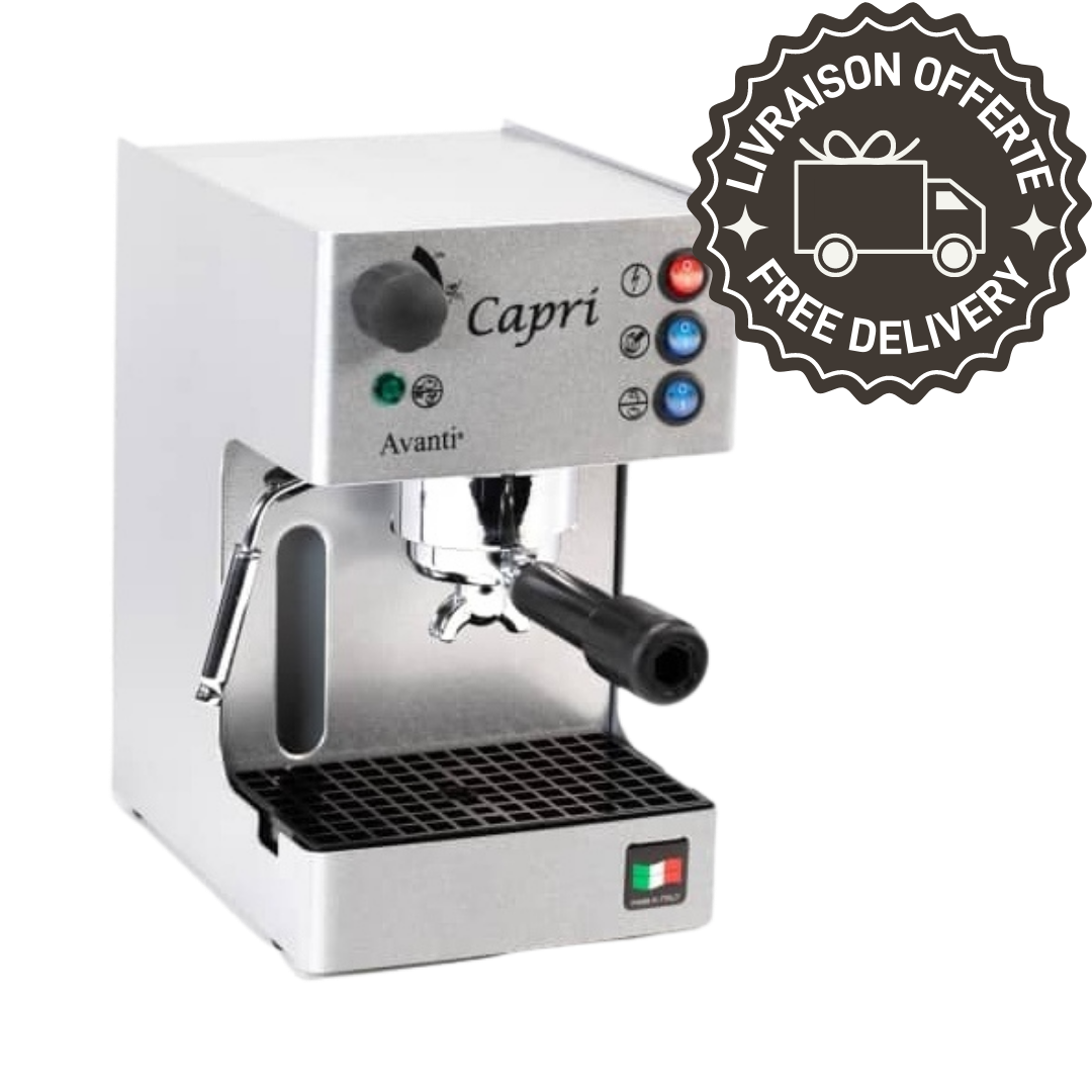 Avanti | Machine espresso manuelle Capri Argent